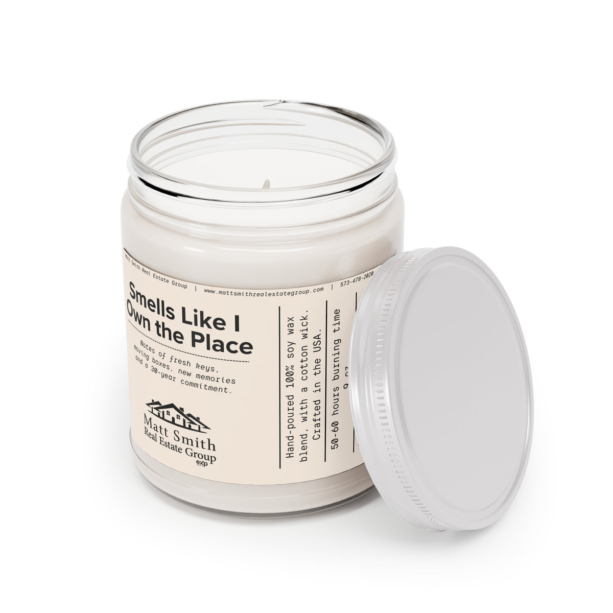 Smells Like I Own the Place — 9oz Scented Soy Candle