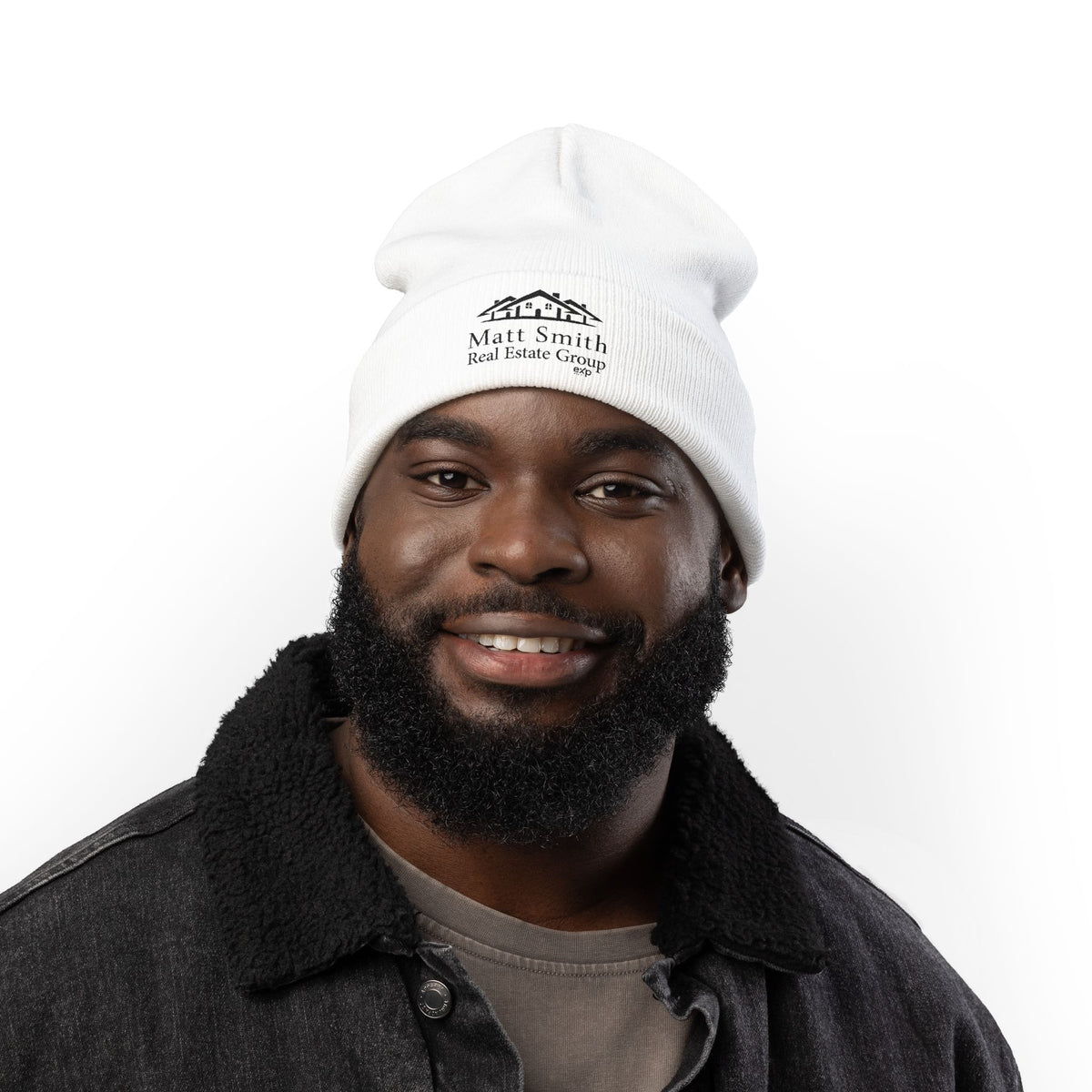 Embroidered MSREG Knit Beanie