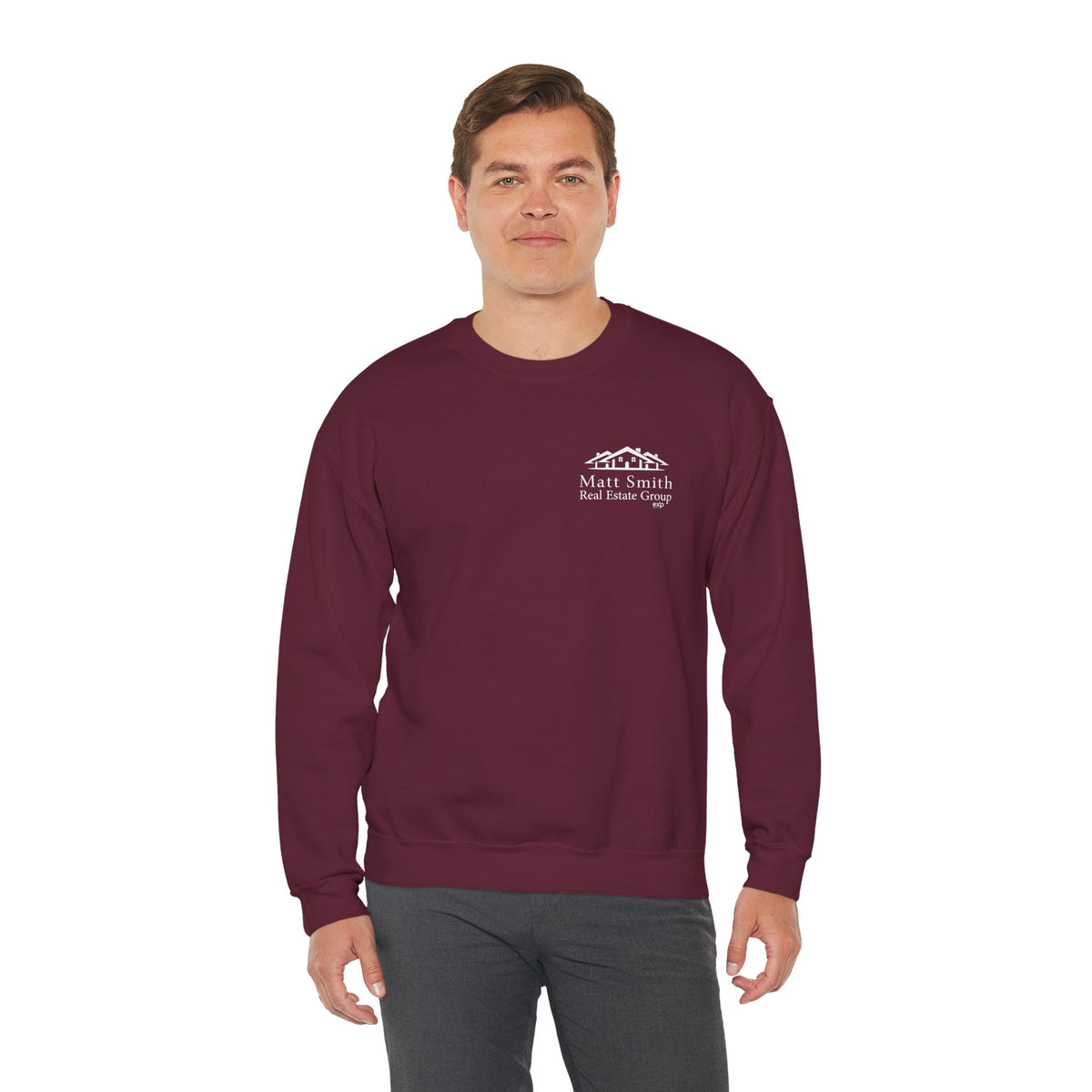 MSREG Crewneck Sweatshirt - White Logo