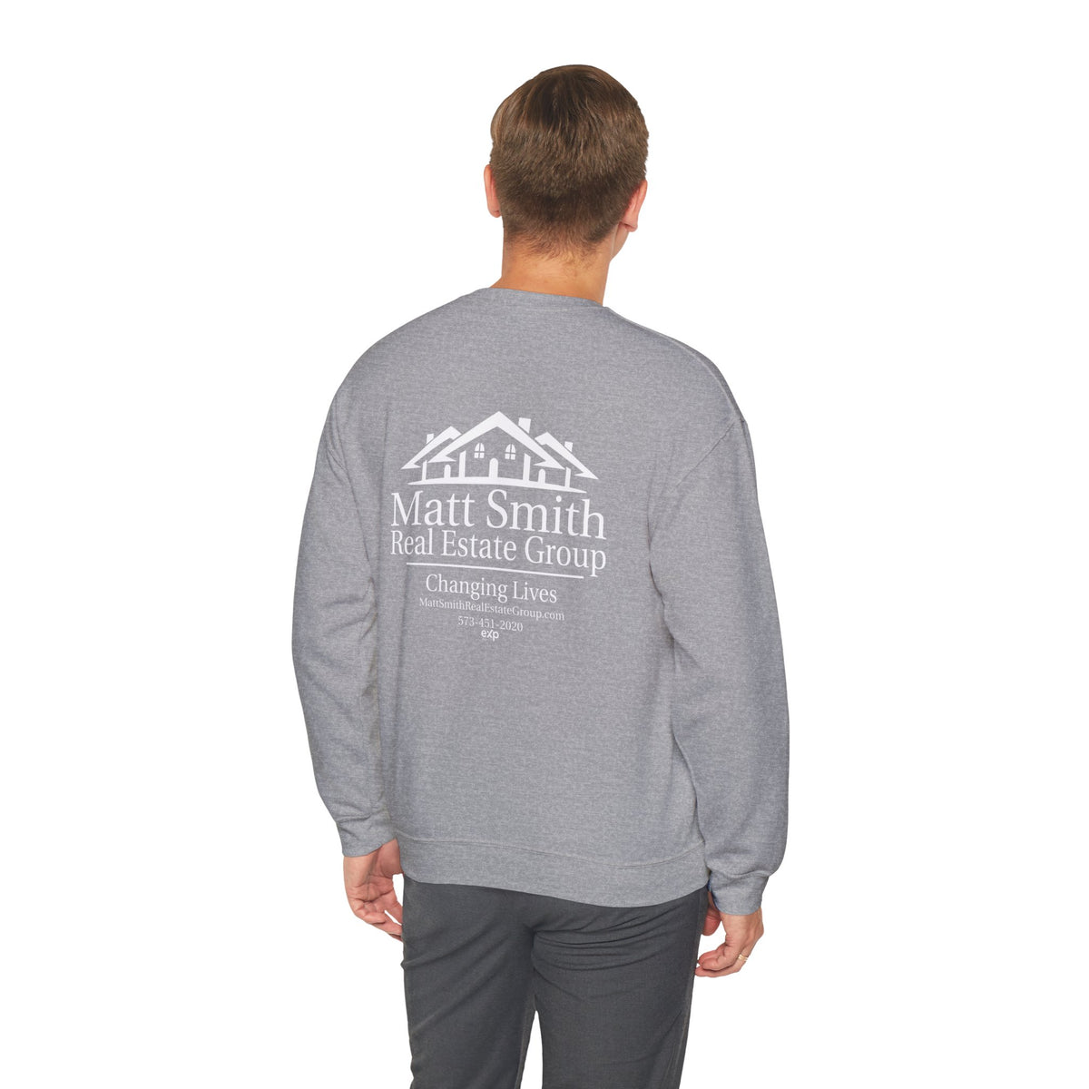 MSREG Crewneck Sweatshirt - White Logo