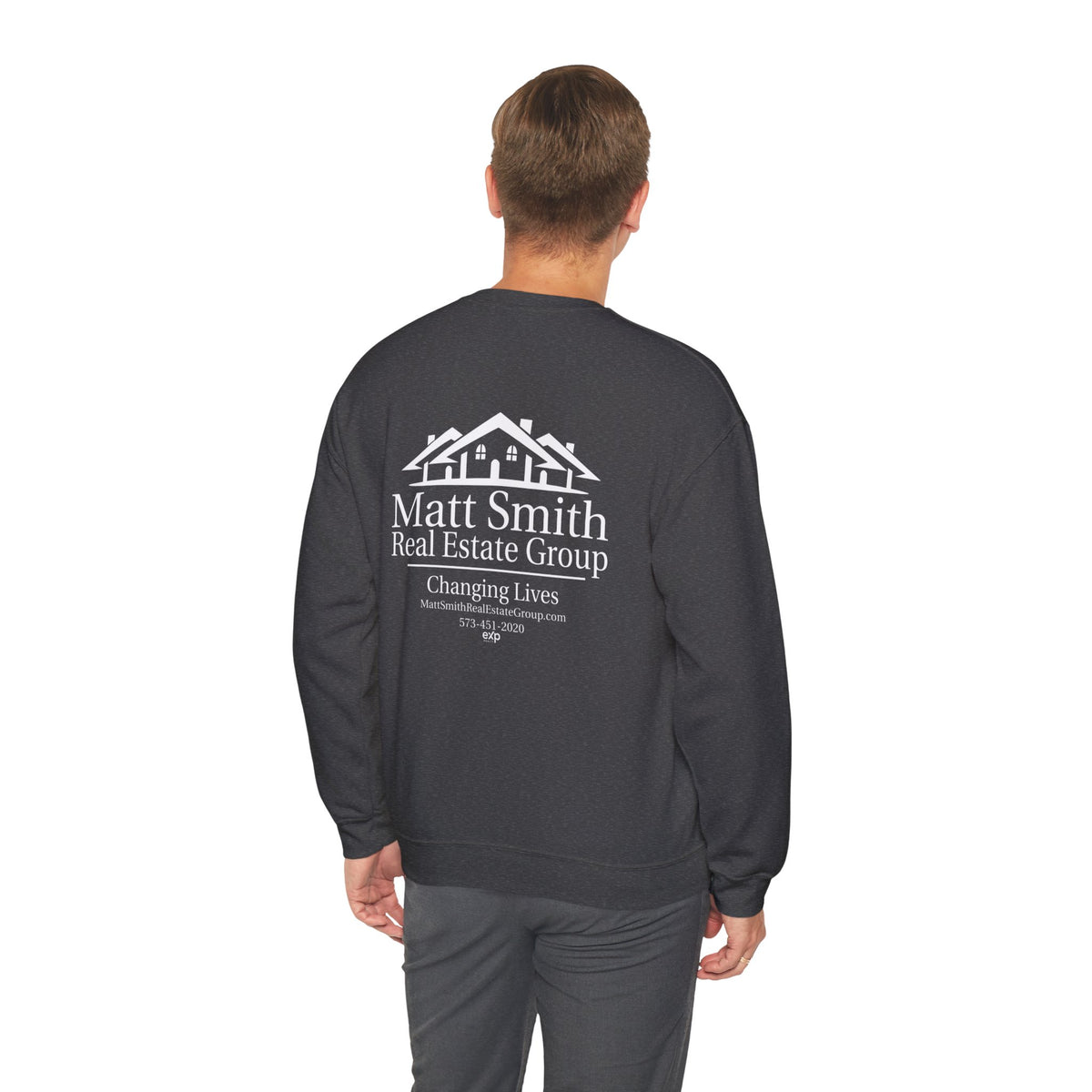 MSREG Crewneck Sweatshirt - White Logo