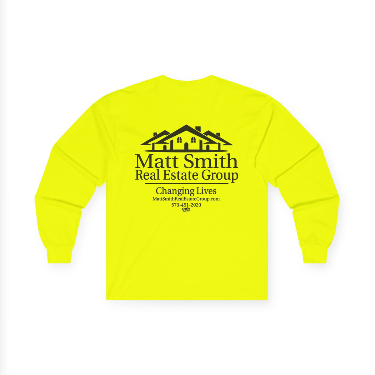MSREG Long Sleeve Tee - Black Print