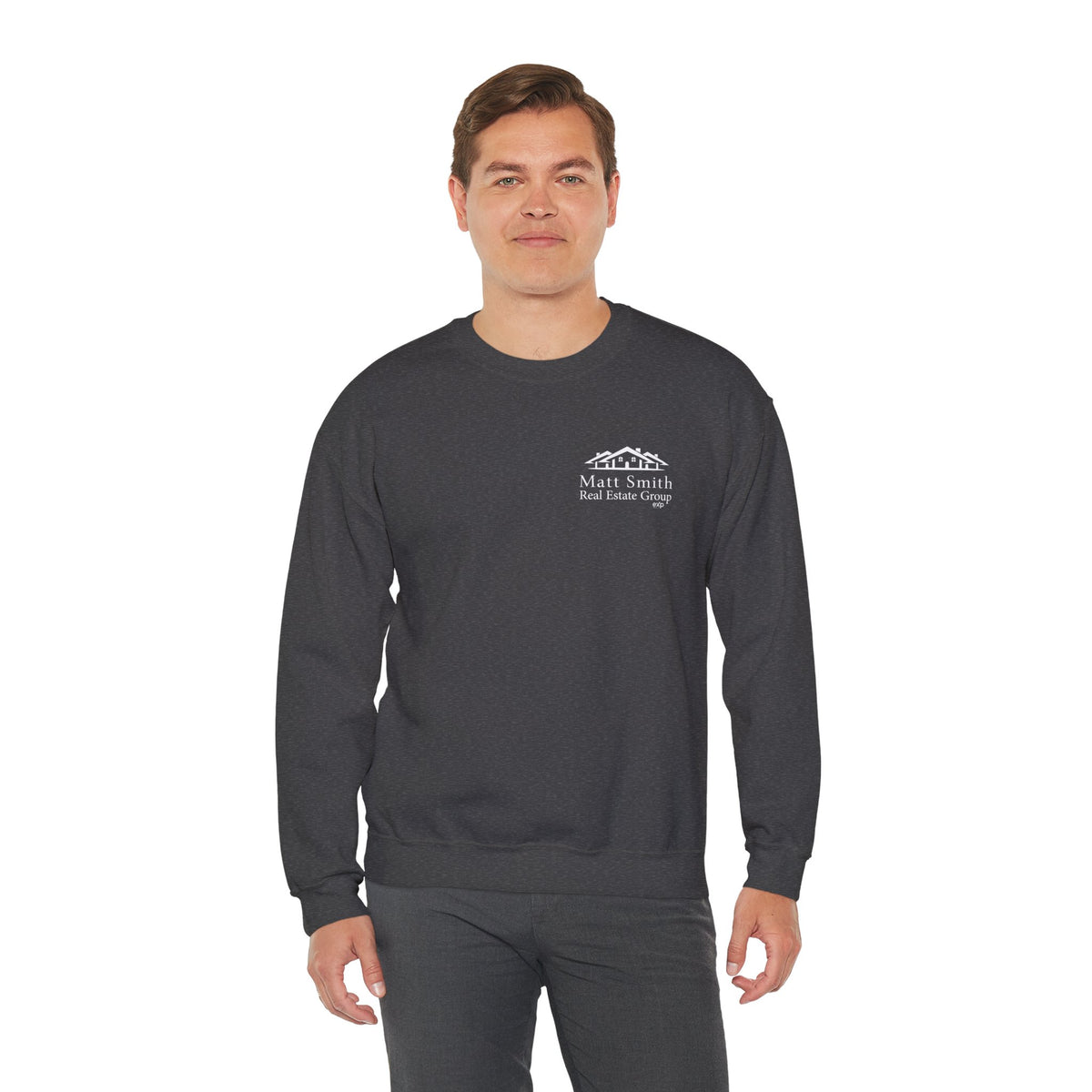 MSREG Crewneck Sweatshirt - White Logo