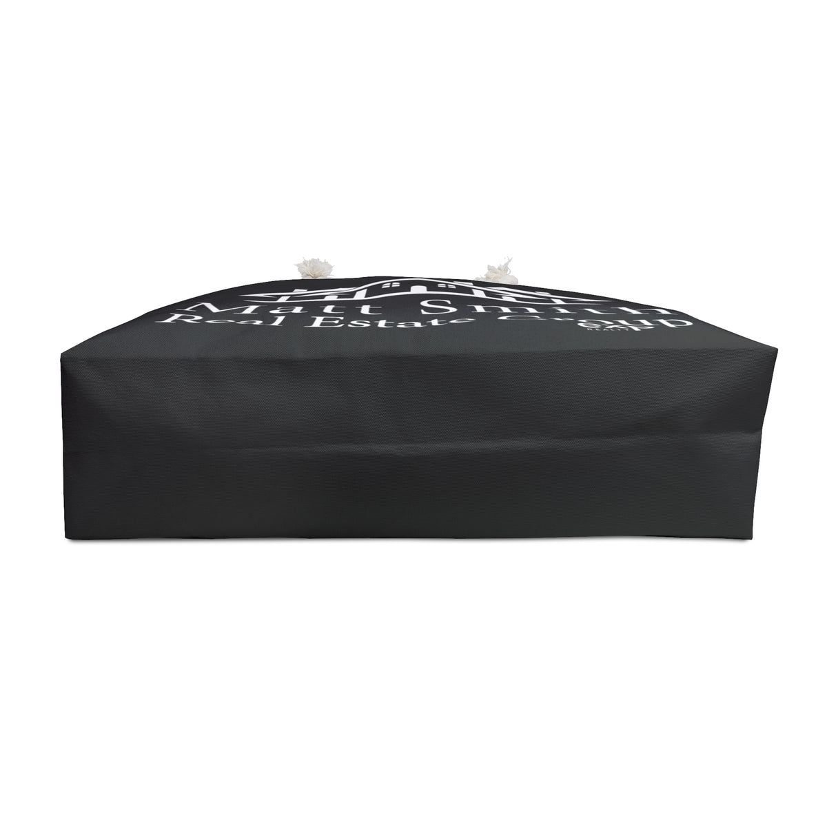Weekender Tote - White on Black