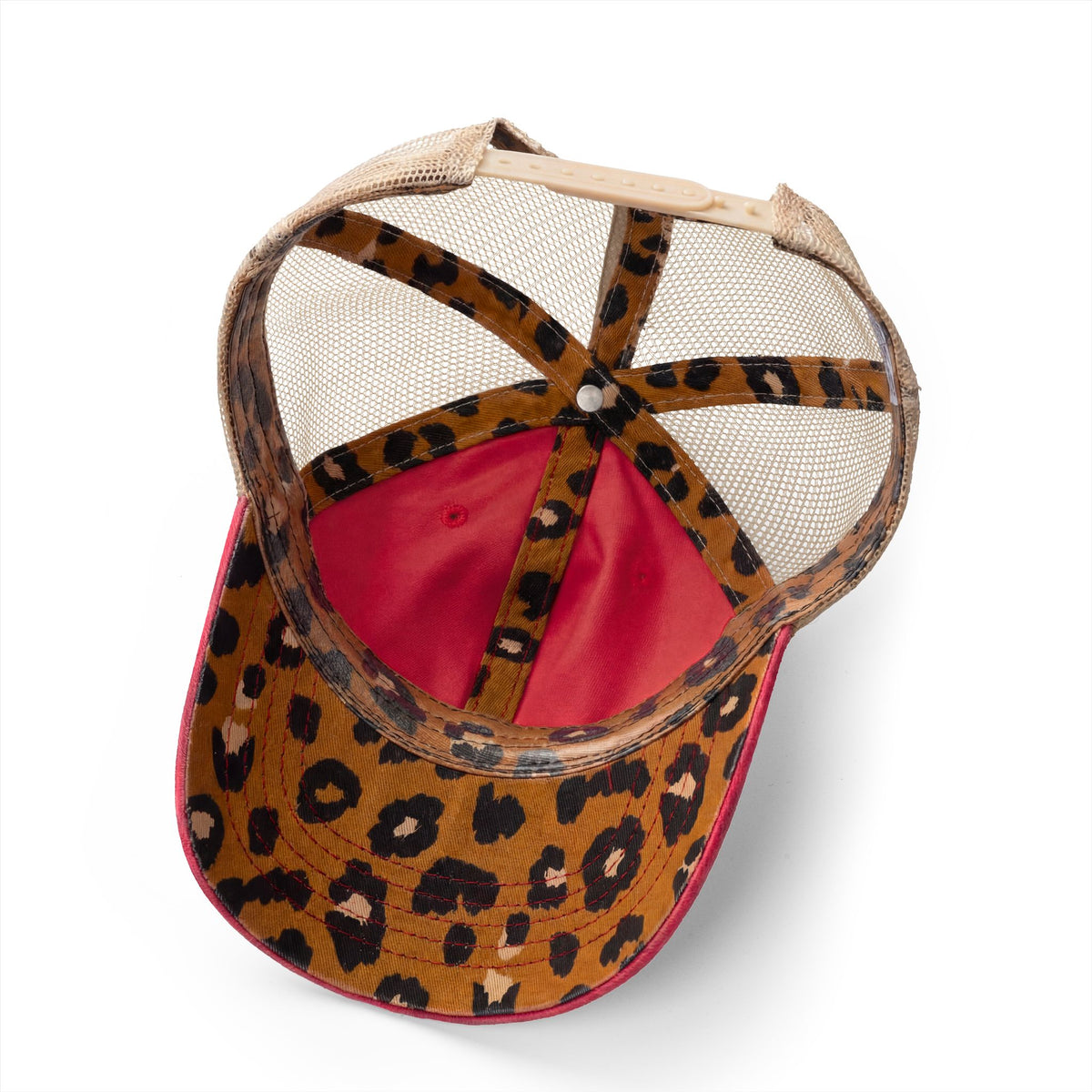 Women's Washed Ponytail Cap - Patterned & Embroidered