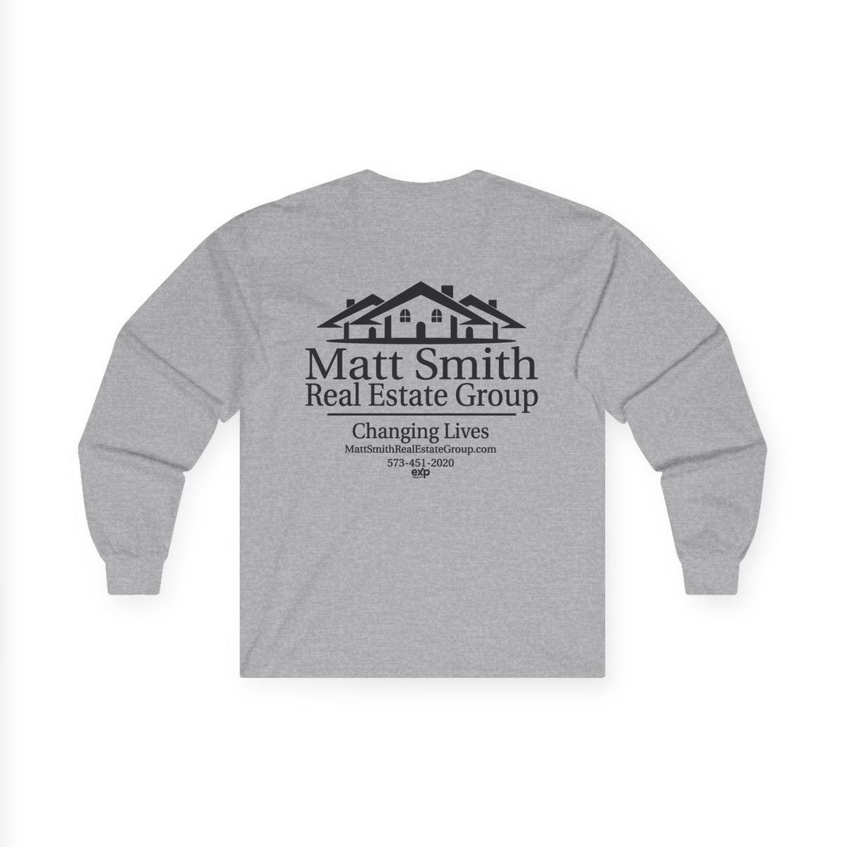 MSREG Long Sleeve Tee - Black Print