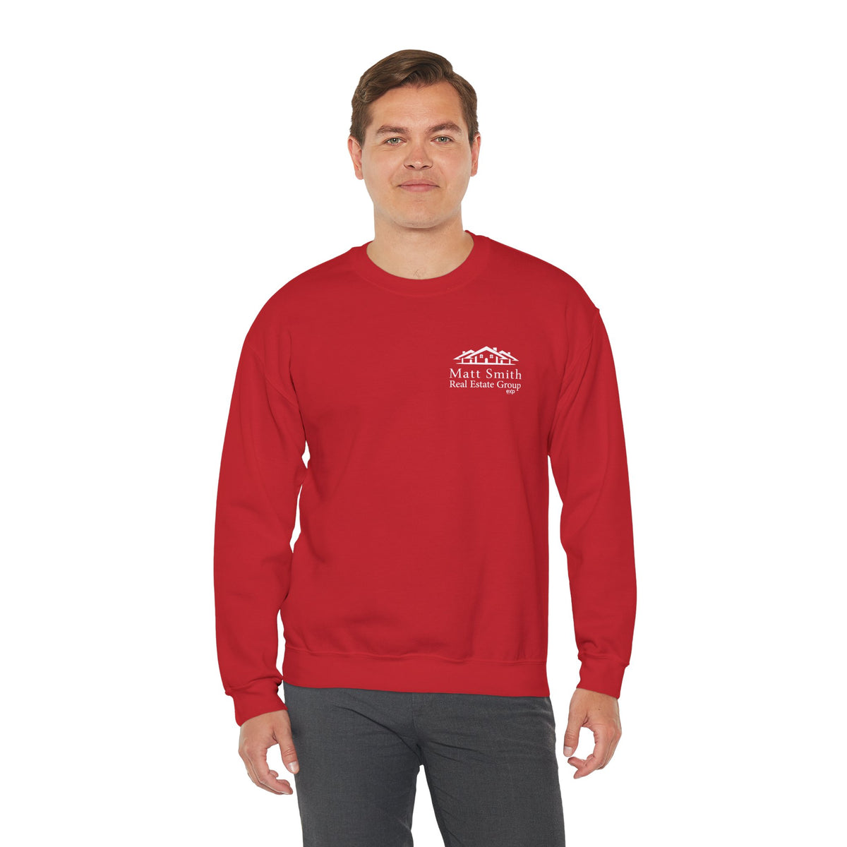 MSREG Crewneck Sweatshirt - White Logo