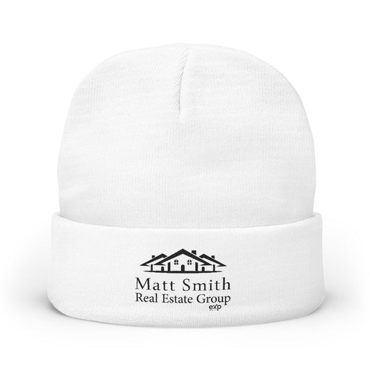Embroidered MSREG Knit Beanie