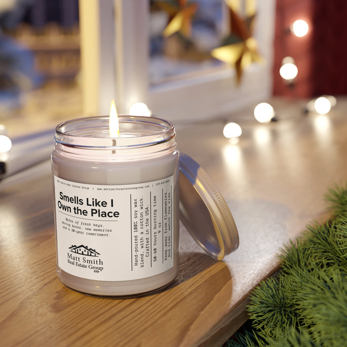 Smells Like I Own the Place — 9oz Scented Soy Candle