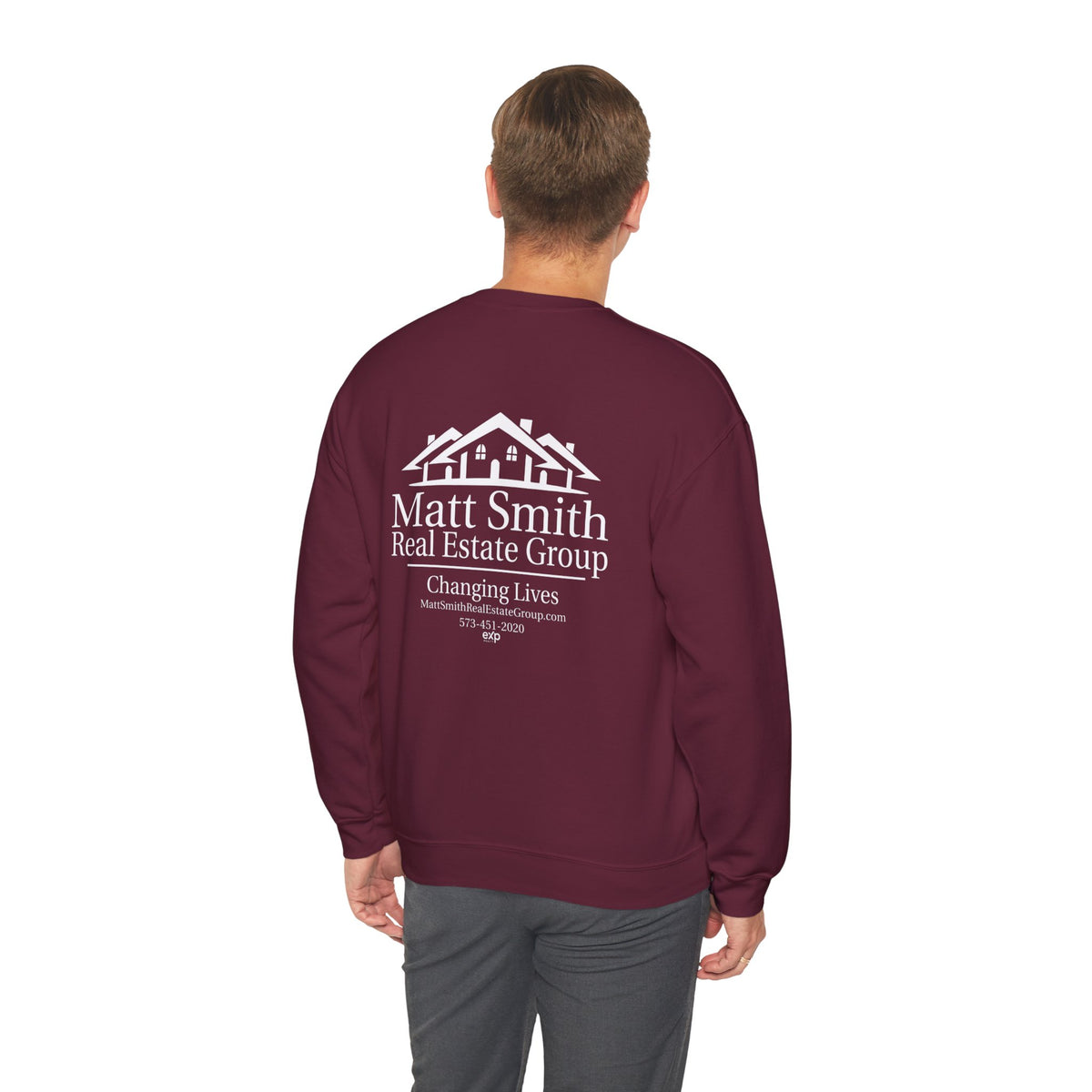 MSREG Crewneck Sweatshirt - White Logo