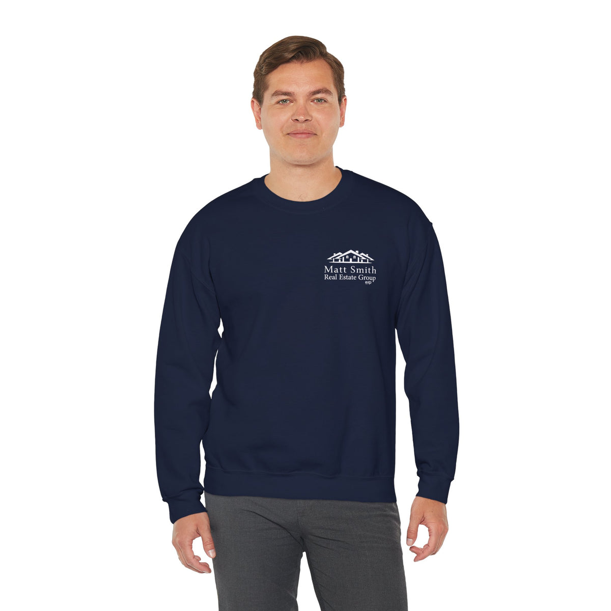 MSREG Crewneck Sweatshirt - White Logo