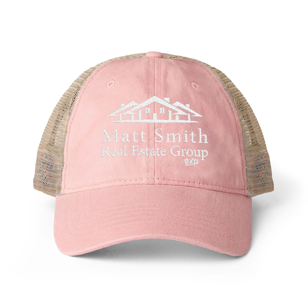 Women's Washed Ponytail Cap - Patterned & Embroidered