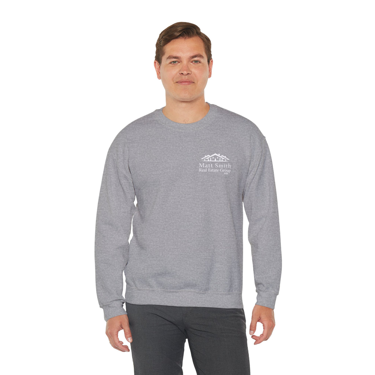MSREG Crewneck Sweatshirt - White Logo