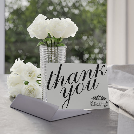 Thank You Card & Envelope