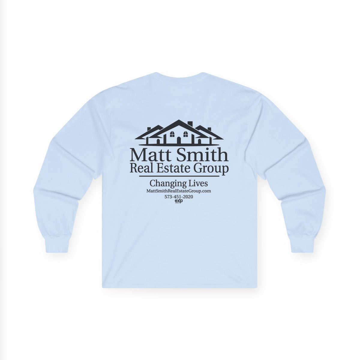 MSREG Long Sleeve Tee - Black Print