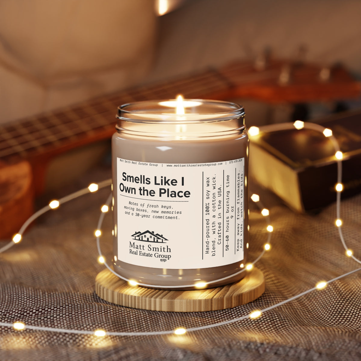 Smells Like I Own the Place — 9oz Scented Soy Candle