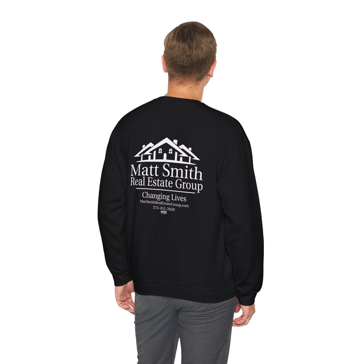 MSREG Crewneck Sweatshirt - White Logo