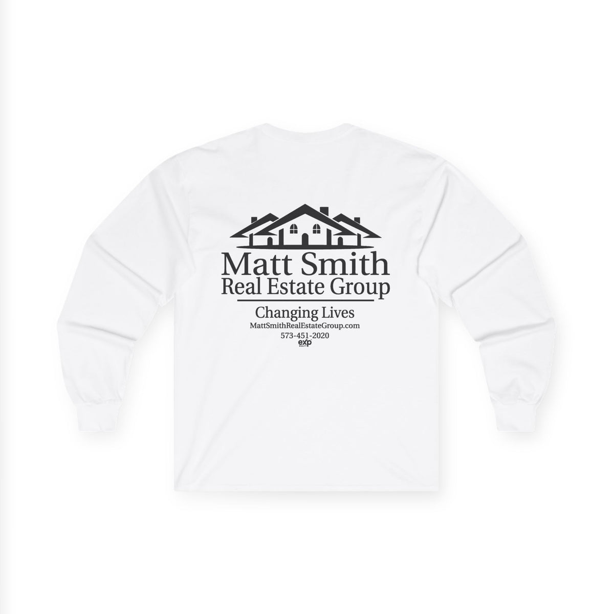 MSREG Long Sleeve Tee - Black Print