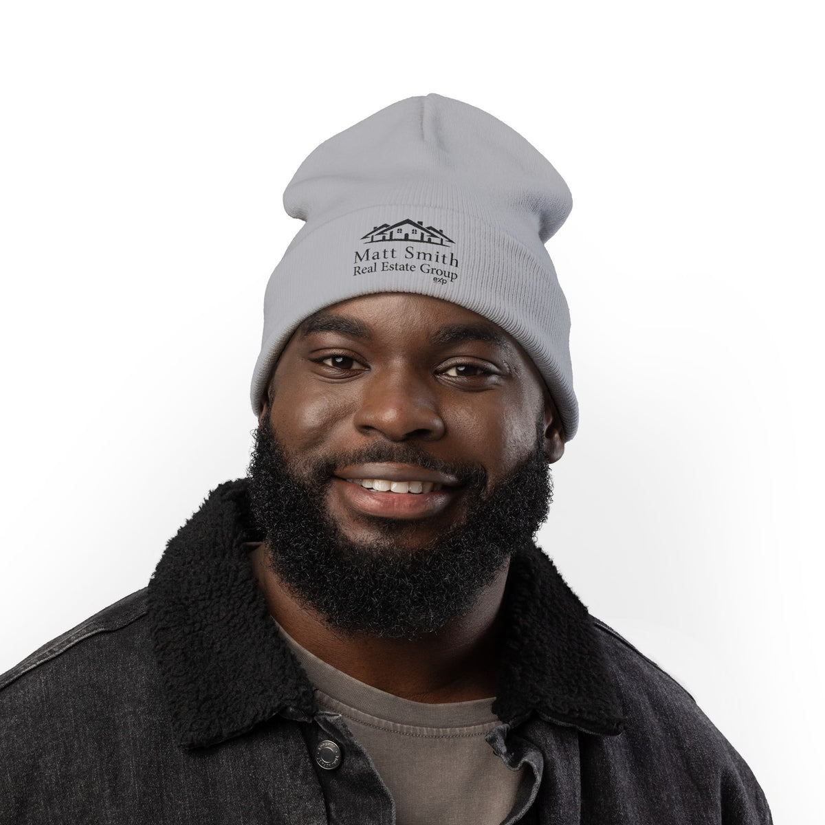 Embroidered MSREG Knit Beanie