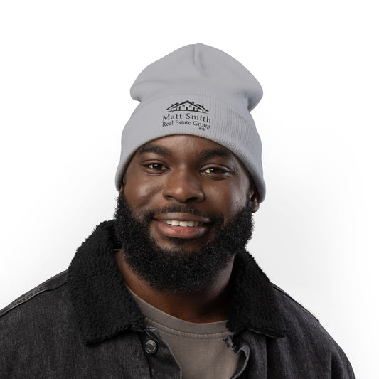 Embroidered MSREG Knit Beanie