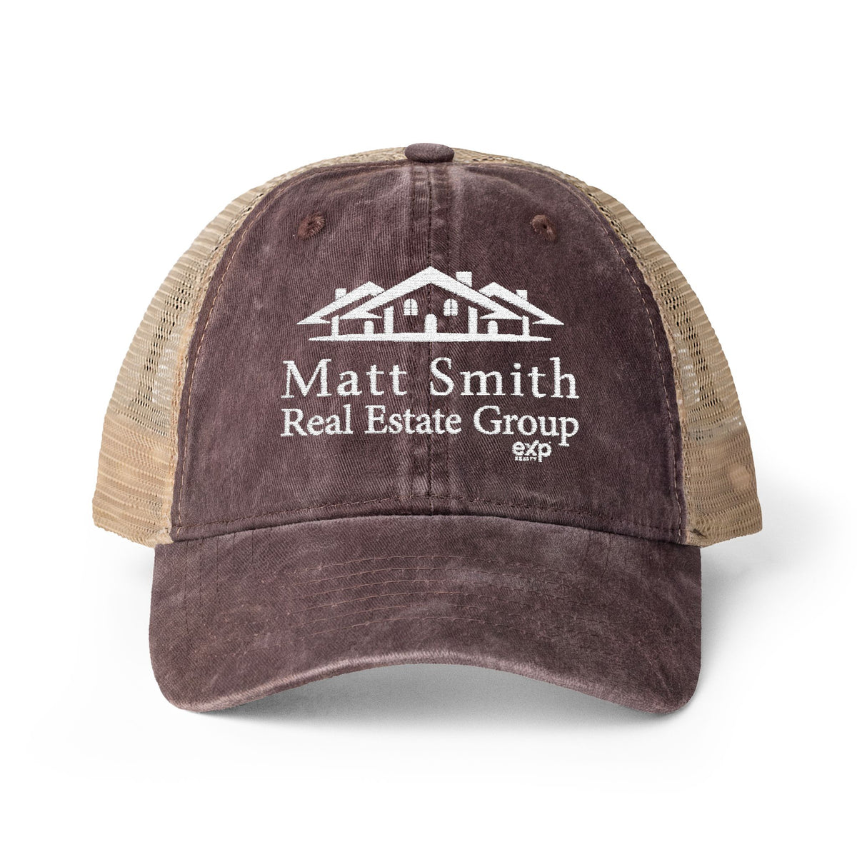 Women's Washed Ponytail Cap - Patterned & Embroidered