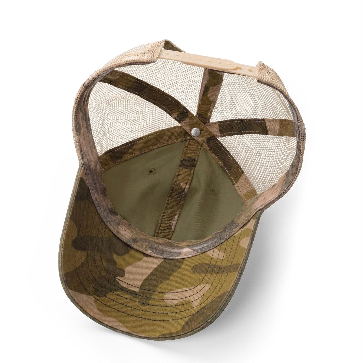 Women's Washed Ponytail Cap - Patterned & Embroidered