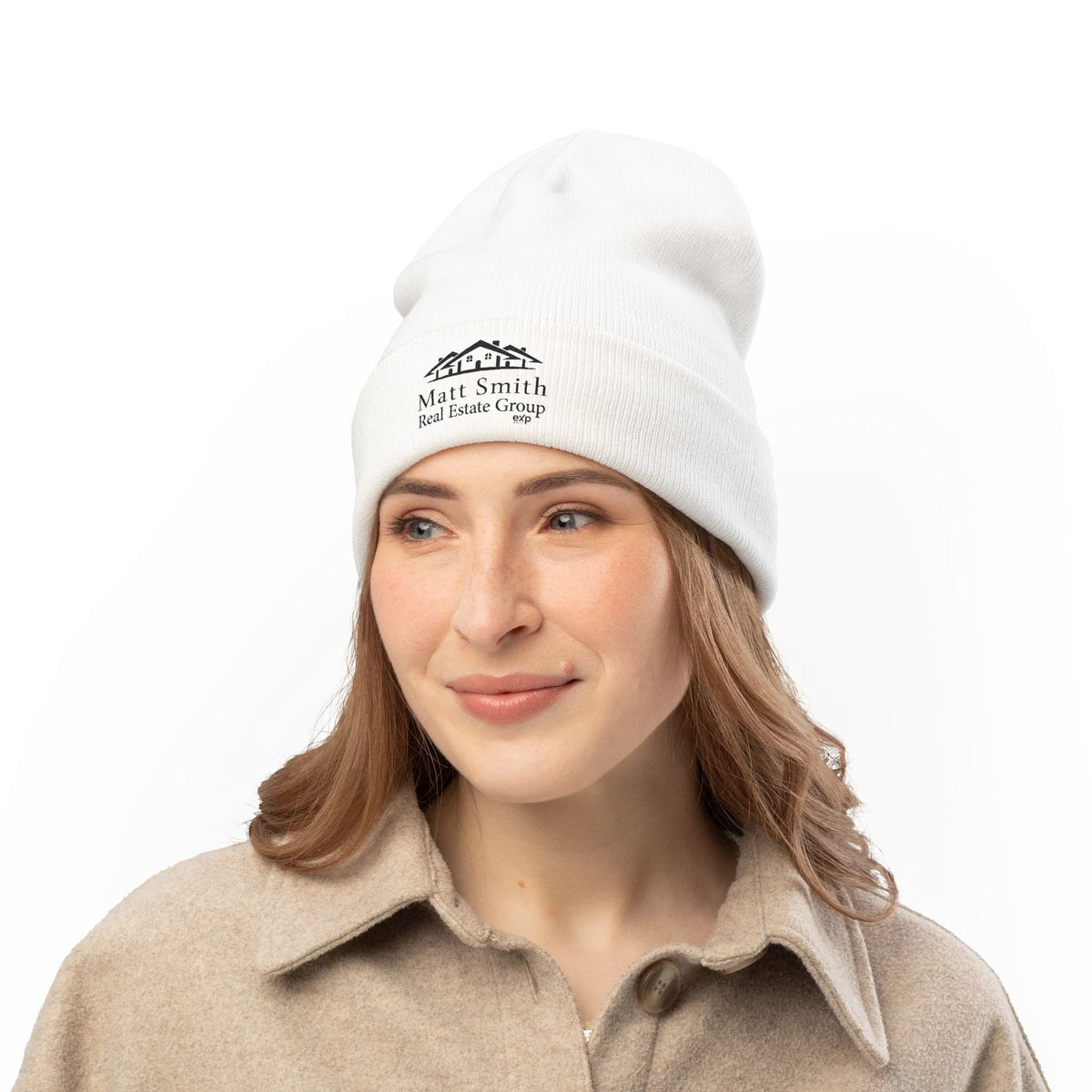 Embroidered MSREG Knit Beanie