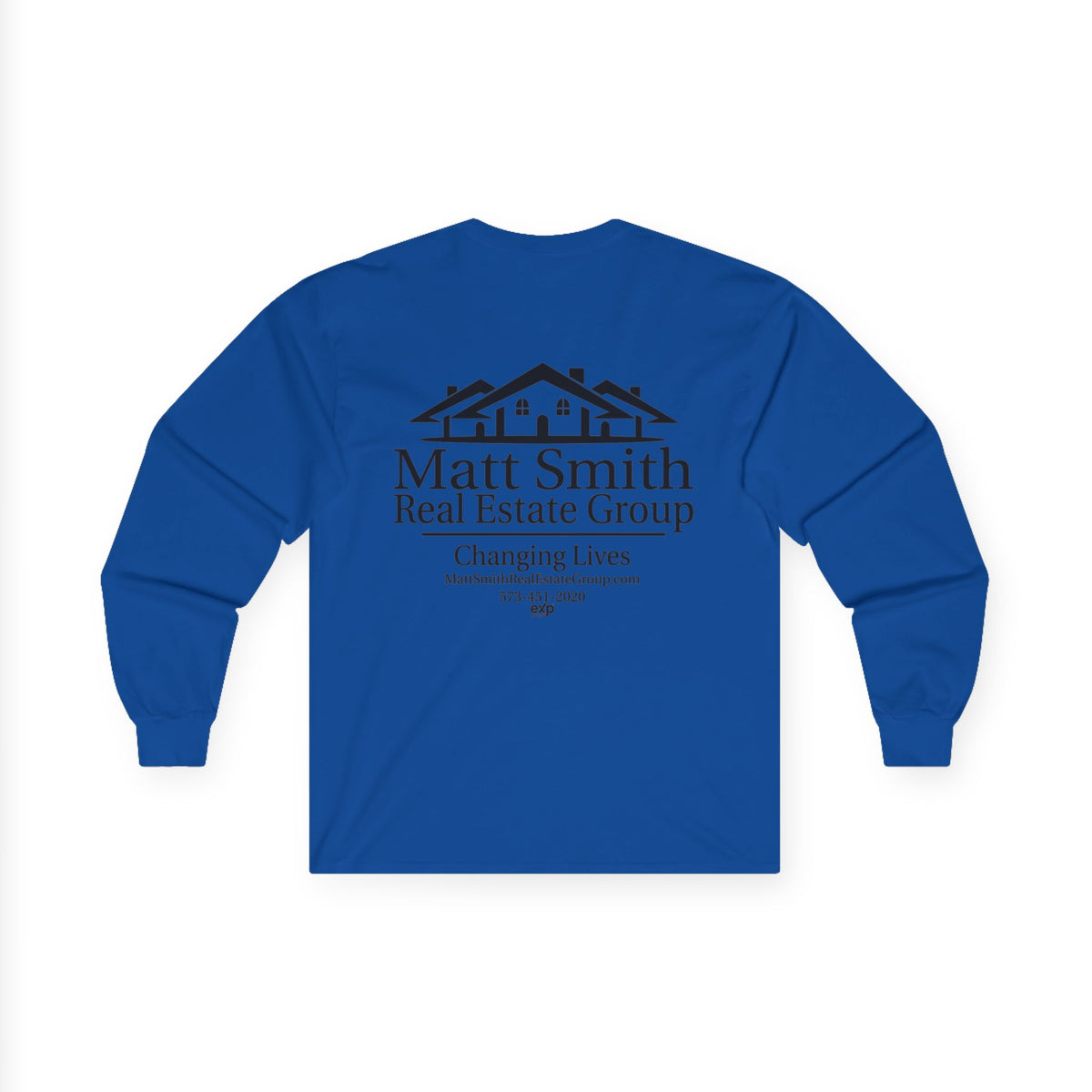 MSREG Long Sleeve Tee - Black Print