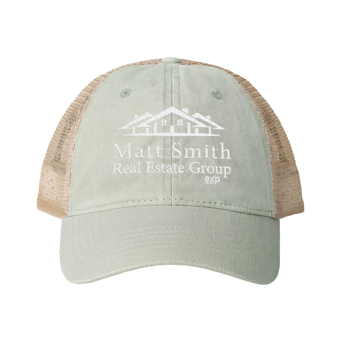 Women's Washed Ponytail Cap - Patterned & Embroidered