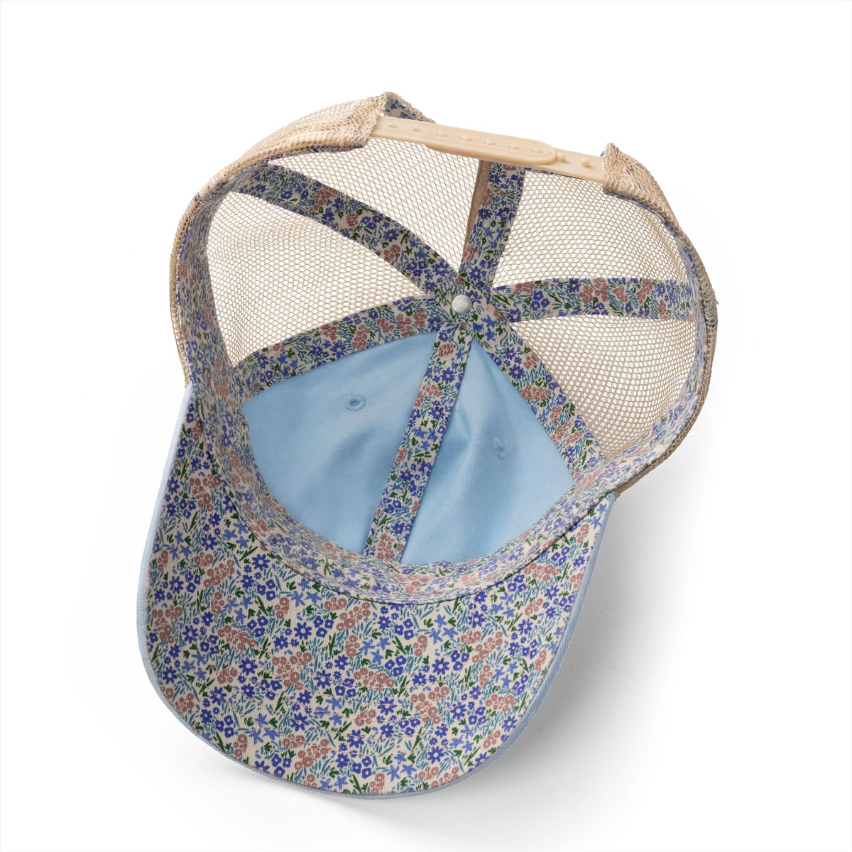 Women's Washed Ponytail Cap - Patterned & Embroidered